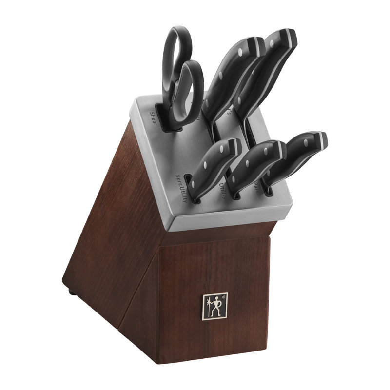 henckels 7 piece knife block set